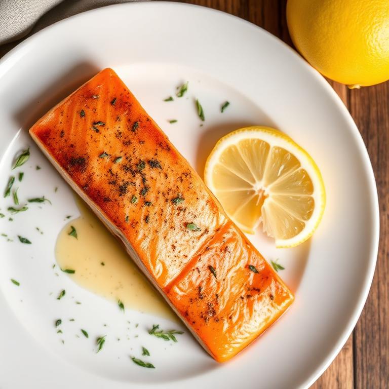 Slice of salmon
